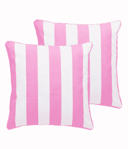 BIANCA-tyynynpäälliset, 2/pakk. 45x45 cm Roosa