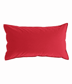 PERCALE-tyynyliina 90x50 cm Punainen/oranssi