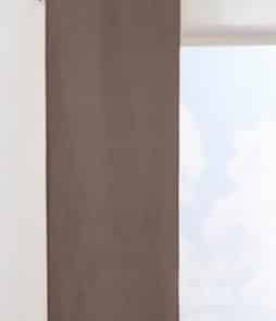 KULÖR-paneeliverhot, 2/pakk. Ruskea