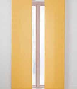 KULÖR-paneeliverhot, 2/pakk. Keltainen