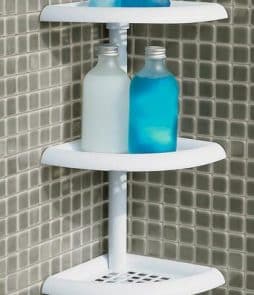 LIS-kulmahyllykkö Valkoinen