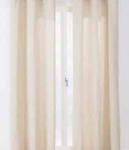 KURSIV-rengasverhot, 2/pakk. Luunvalkoinen