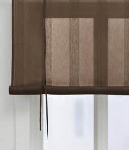 BIG-laskosverho Tummanruskea