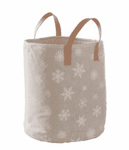 SNOW-säilytyskori - iso Vaaleanharmaa