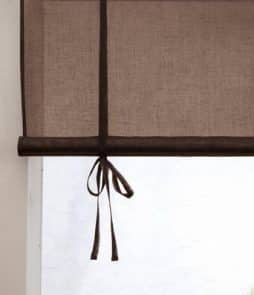 PIGGELIN-laskosverho Ruskea