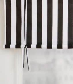 BIANCA-laskosverho Musta