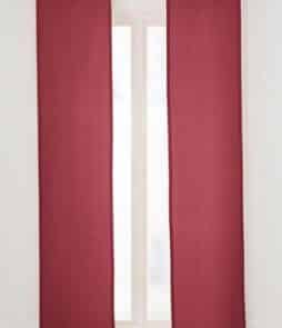 COLOUR-paneeliverhot, 2/pakk. Vadelmaroosa