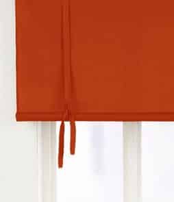 COLOUR-laskosverho Tiilenpunainen