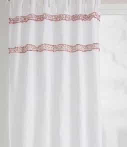 PATTY-solmimisnauhaverhot, 2/pakk. Valkoinen