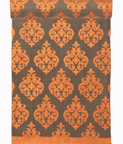 TARANTO-puuvillamatto 70x100 cm Harmaa/kupari