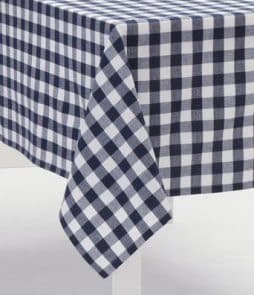 KLARA-pöytäliina 135x200 cm Sininen