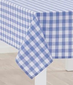 KLARA-pöytäliina 135x200 cm Taivaansininen