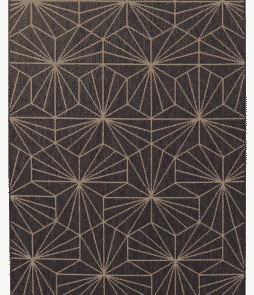 LUCA-bukleematto 135x190 cm Harmaa/harmaanbeige