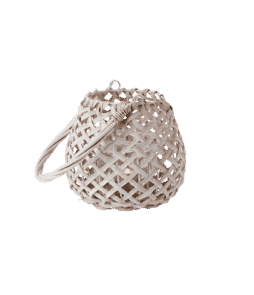 BAMBOO-kynttilälyhty Valkoinen