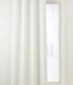 RIDÅ-rengasverho, 1/pakk. Luonnonvalkoinen