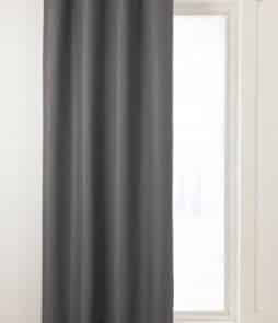 RIDÅ-rengasverho, 1/pakk. Keskiharmaa