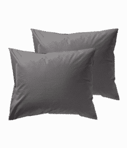 RUBY-tyynyliinat, 2/pakk. 60x50 cm Tummanharmaa