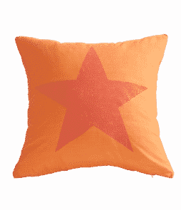 KID STAR -tyynynpäällinen 45x45 cm Oranssi
