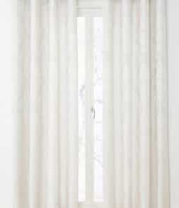 CLOTHILDE-rengasverhot, 2/pakk. Luonnonvalkoinen