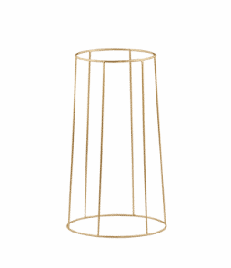 LAGAN-ruukkuteline L Messinginvärinen
