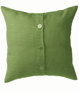 LIV-tyynynpäällinen tiivistä pellavaa 47x47 cm Ruohonvihreä