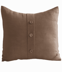 LIV-tyynynpäällinen tiivistä pellavaa 47x47 cm Myyränruskea