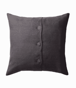 LIV-tyynynpäällinen tiivistä pellavaa 47x47 cm Harmaa