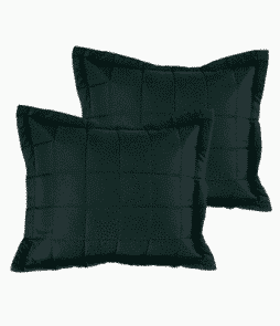 MATILDA-tyynynpäälliset, 2/pakk. 60x50 cm Musta