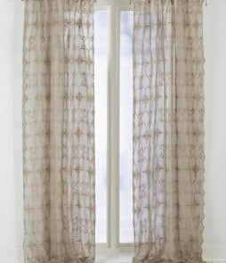 REBECKA-solmimisnauhaverhot, 2/pakk. Beige