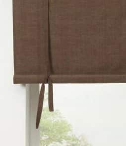 KURSIV-laskosverho Ruskea