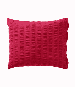 BECKY-tyynyliina 60x50 cm Vadelmanpunainen