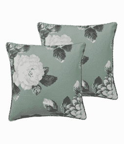 BOLERO-tyynynpäälliset, 2/pakk. 45x45 cm Vihreä
