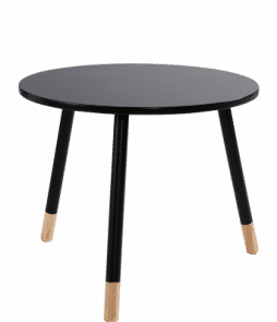 KINNA-sohvapöytä ø 60 cm Musta