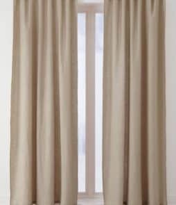 HEDDA-solmimisnauhaverhot, 2/pakk. Pellavabeige