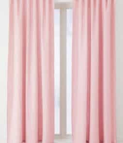 HEDDA-solmimisnauhaverhot, 2/pakk. Vaalea roosa