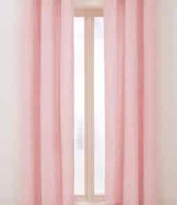 ÖRGRYTE-rengasverhot, 2/pakk. Puuteriroosa