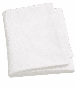 ZACK-aluslakana – leveä, ekologista puuvillaa Valkoinen