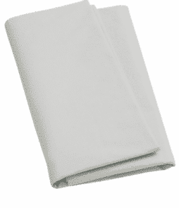 ZACK-aluslakana – leveä, ekologista puuvillaa Vaaleanharmaa