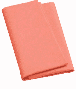 ZACK-aluslakana – leveä, ekologista puuvillaa Vaalea koralli