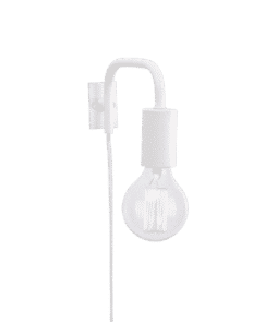 ENGLAND-seinävalaisin Valkoinen