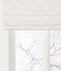 CLOTHILDE-laskosverho Luonnonvalkoinen