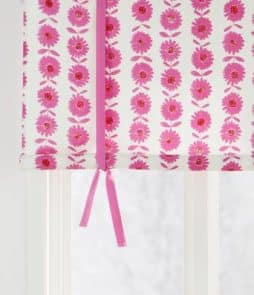 FLOWER PATCH -laskosverho Punainen