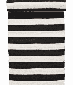 GELA-puuvillamatto 70x100 cm Musta