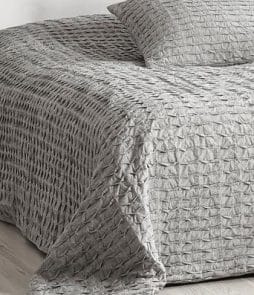 JOHANNA-päiväpeite – parisänkyyn 260x260 cm Harmaa