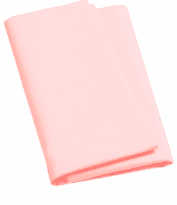 ZACK-aluslakana ekologista puuvillaa Vaalea roosa