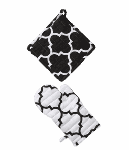 MARIELLE-patalappu ja -kinnas Musta