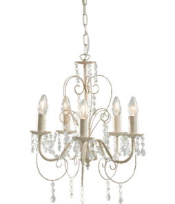 JULIE-kattokruunu Antiikkivalkoinen