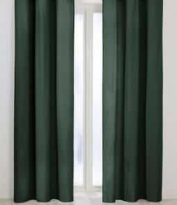 COLOUR-rengasverhot, 2/pakk. Tummanvihreä