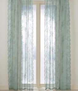 BELLA-sivuverhot, 2/pakk. Utuvihreä