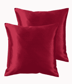 GRACE-tyynynpäälliset, 2/pakk. 43x43 cm Punainen